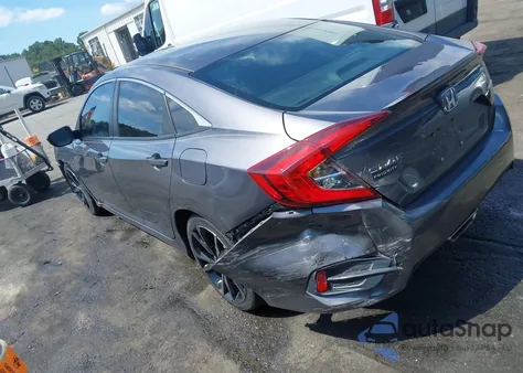 2020 Honda Civic Sport z USA, uszkodzony, nr VIN 2HGFC2F87LH600168